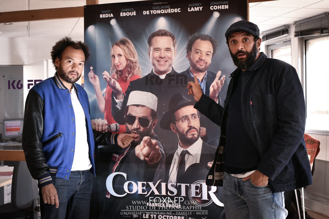 K6FM avec Fabrice Eboué et Ramzy Bédia — FOXAEP, photographe Bourgogne