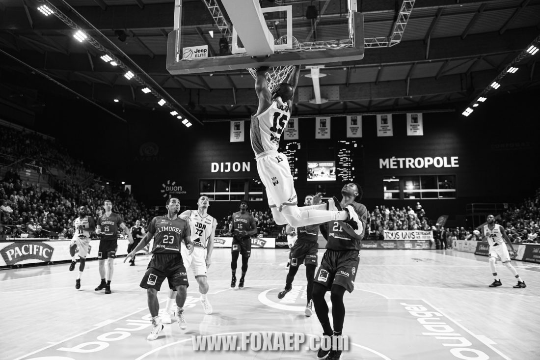 JDA DIJON BASKET VS LIMOGES — FOXAEP, photographe Bourgogne