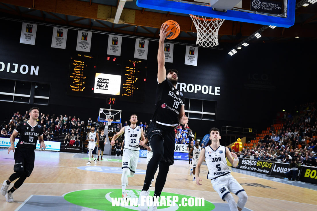 04-02-20- BCL – JDA VS BESIKTAS — FOXAEP, photographe Bourgogne