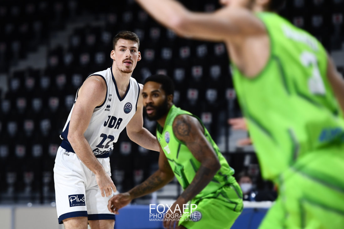 JDA BASKET vs TOFAS BURSA (TURQUIE) BCL — FOXAEP, photographe Bourgogne