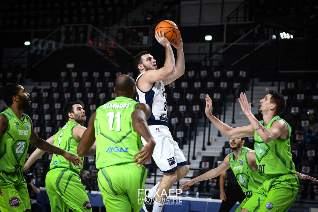 JDA BASKET vs TOFAS BURSA (TURQUIE) BCL — FOXAEP, photographe Bourgogne