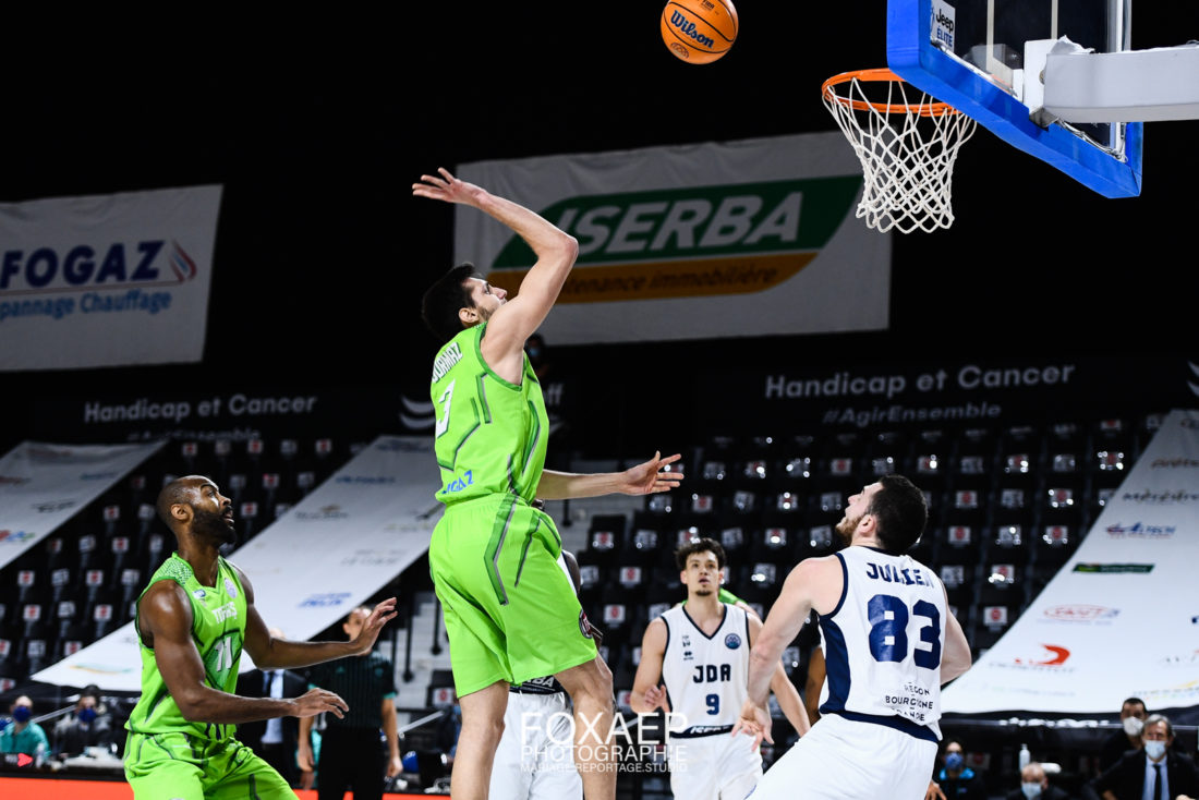 JDA BASKET vs TOFAS BURSA (TURQUIE) BCL — FOXAEP, photographe Bourgogne