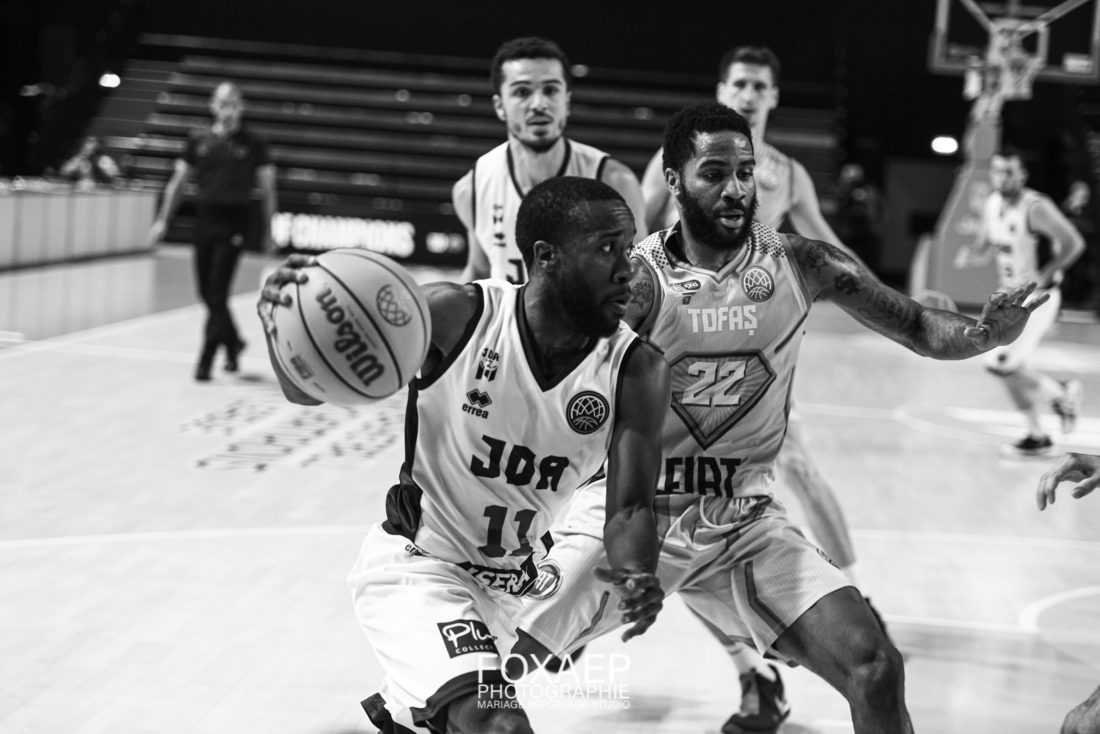 JDA BASKET vs TOFAS BURSA (TURQUIE) BCL — FOXAEP, photographe Bourgogne