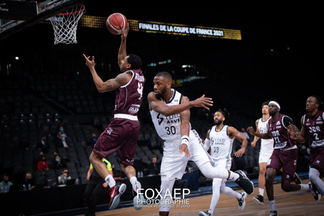 FINAL COUPE DE FRANCE DE BASKET BALL – JDA DIJON BASKET VS ASVEL-24-04-21 — FOXAEP, photographe Bourgogne