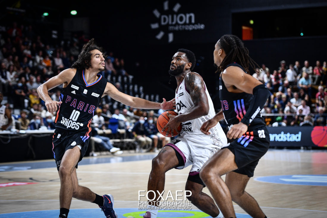 JDA BASKET VS PARIS BASKET- 01-10-21 — FOXAEP, photographe Bourgogne