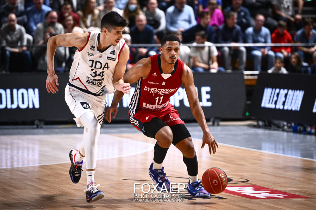 JDA BASKET VS SIG STRASBOURG- 27-09-22 — FOXAEP, photographe Bourgogne
