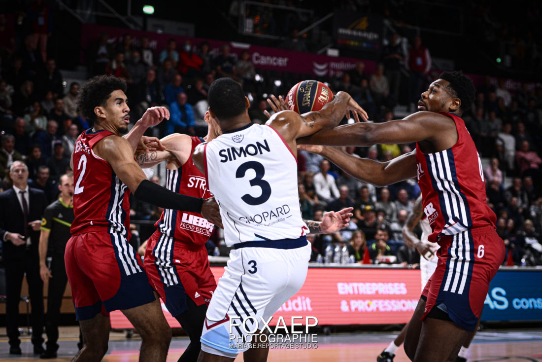 JDA BASKET VS SIG STRASBOURG- 27-09-22 — FOXAEP, photographe Bourgogne