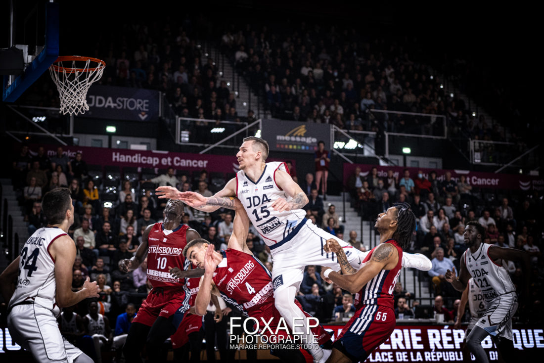 JDA BASKET VS SIG STRASBOURG- 27-09-22 — FOXAEP, photographe Bourgogne