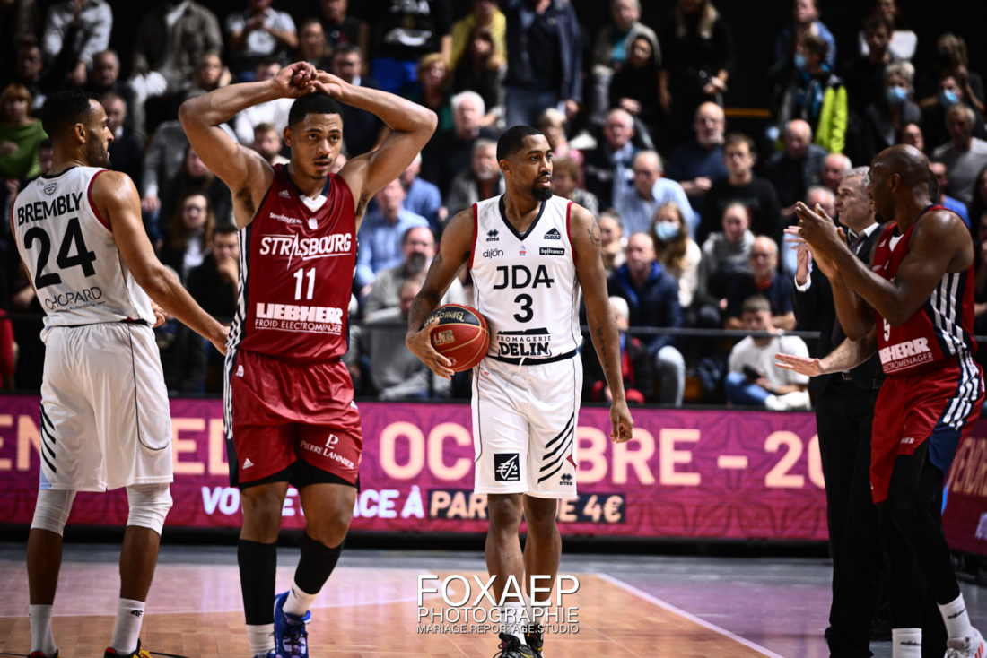 JDA BASKET VS SIG STRASBOURG- 27-09-22 — FOXAEP, photographe Bourgogne