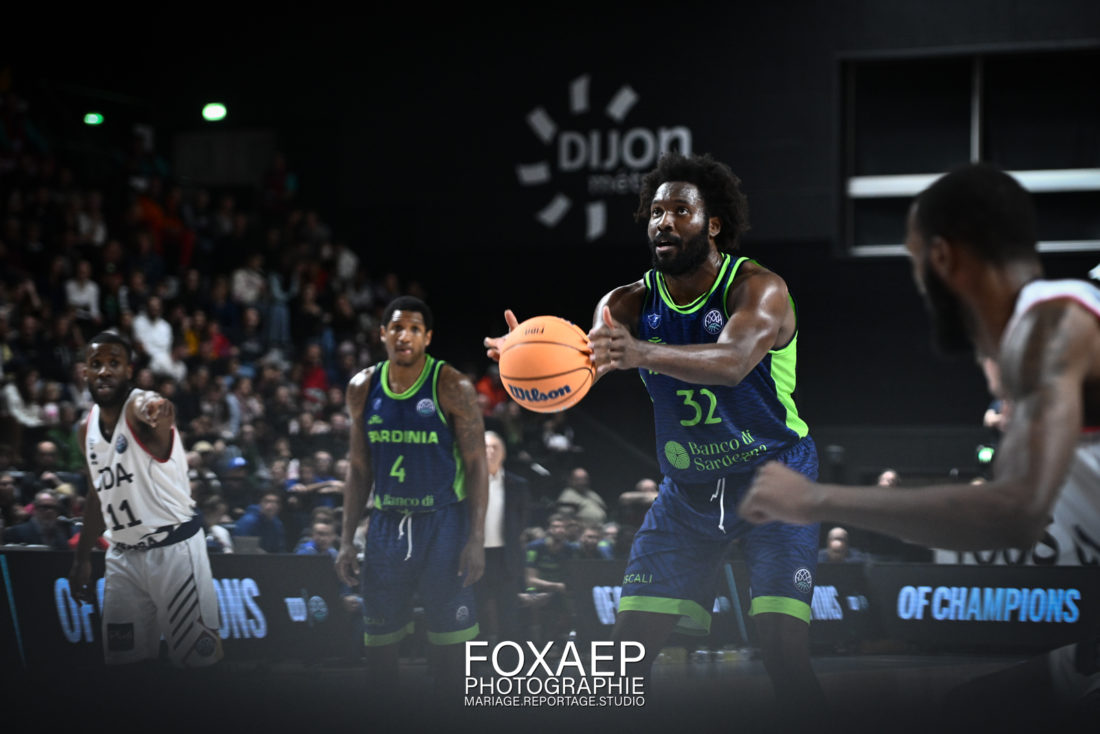 JDA BASKET VS SASSARI – BCL – 01-11-22 — FOXAEP, photographe Bourgogne