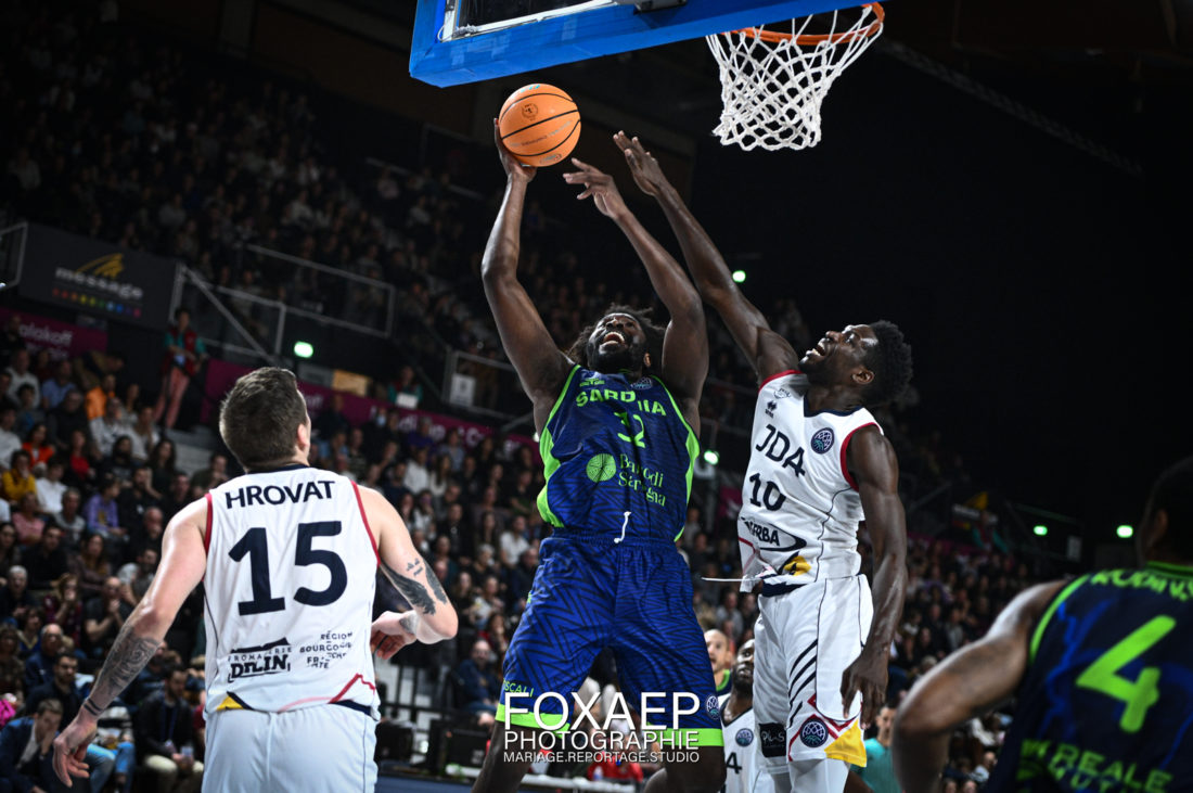 JDA BASKET VS SASSARI – BCL – 01-11-22 — FOXAEP, photographe Bourgogne