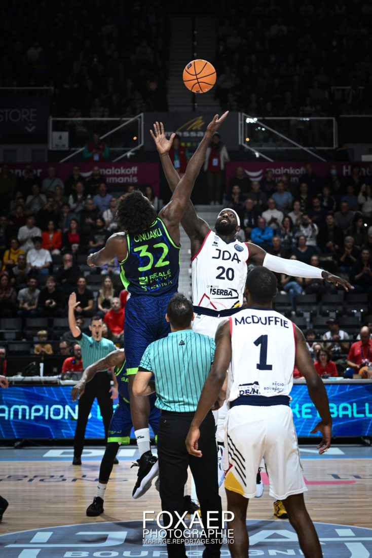 JDA BASKET VS SASSARI – BCL – 01-11-22 — FOXAEP, photographe Bourgogne