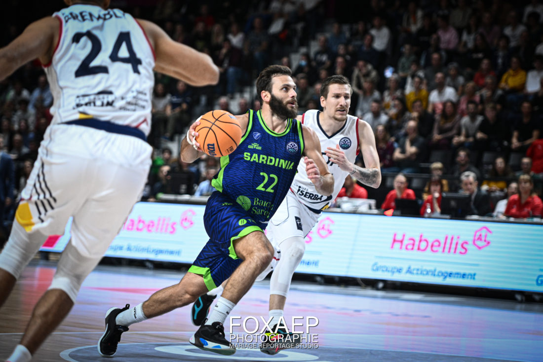 JDA BASKET VS SASSARI – BCL – 01-11-22 — FOXAEP, photographe Bourgogne