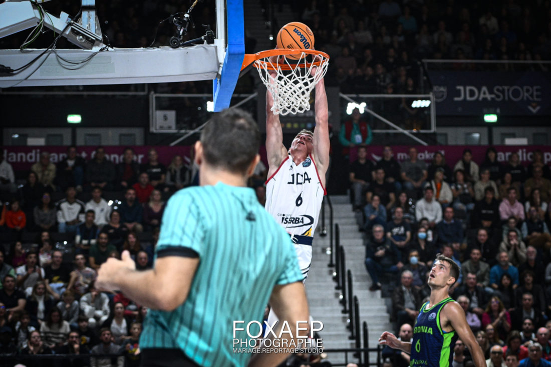 JDA BASKET VS SASSARI – BCL – 01-11-22 — FOXAEP, photographe Bourgogne