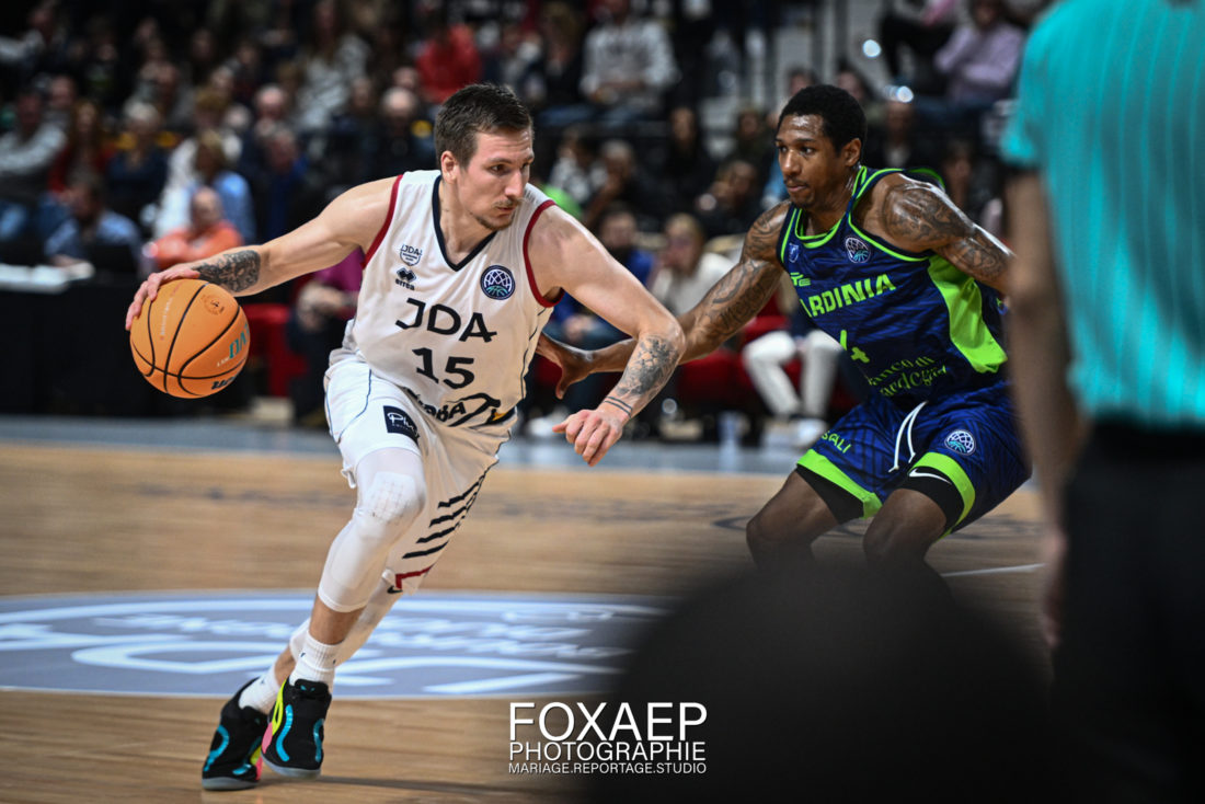 JDA BASKET VS SASSARI – BCL – 01-11-22 — FOXAEP, photographe Bourgogne