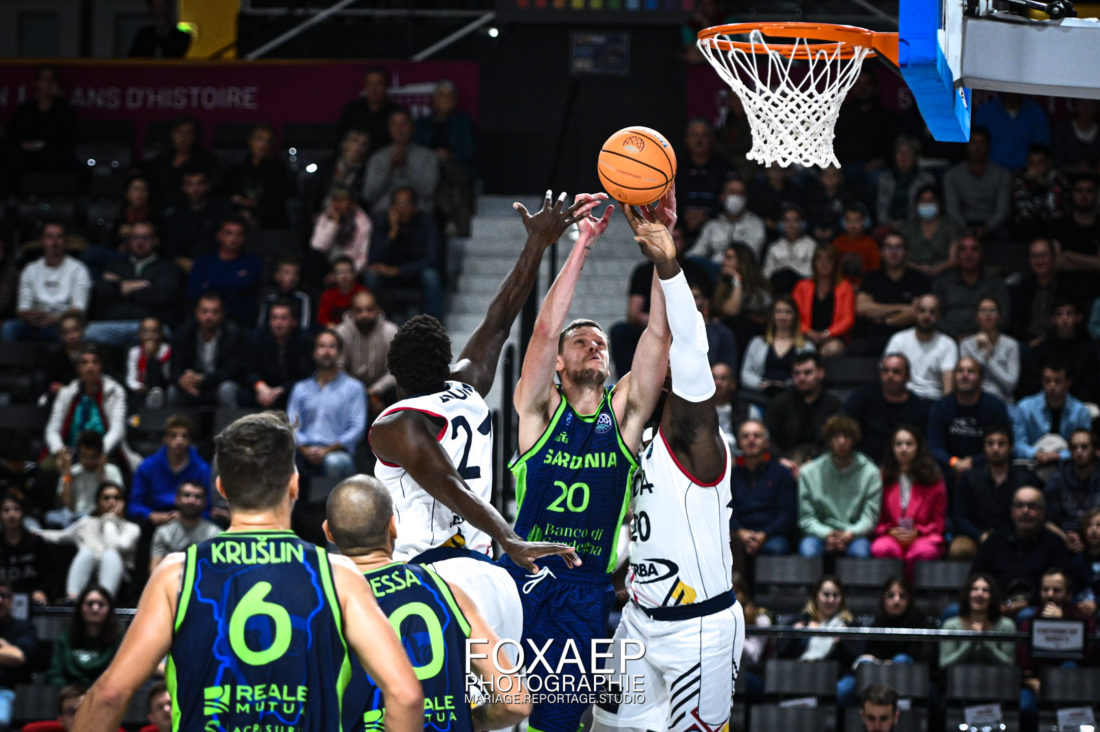 JDA BASKET VS SASSARI – BCL – 01-11-22 — FOXAEP, photographe Bourgogne