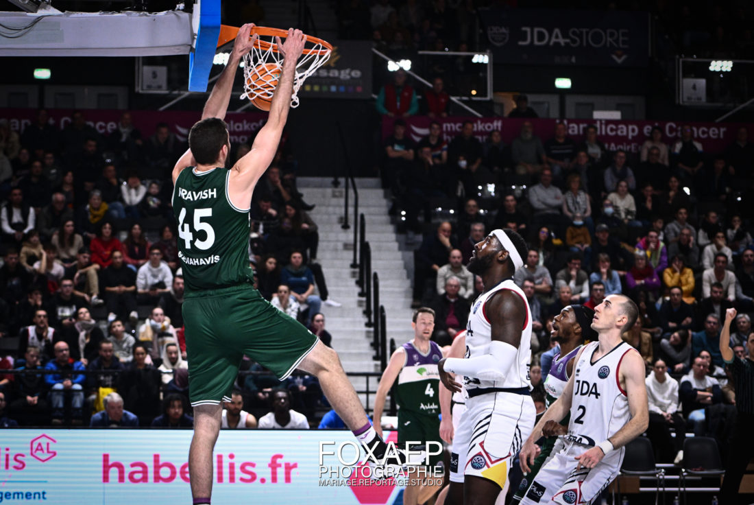 JDA BASKET VS UNICAJA – BCL – 30-11-22 — FOXAEP, photographe Bourgogne