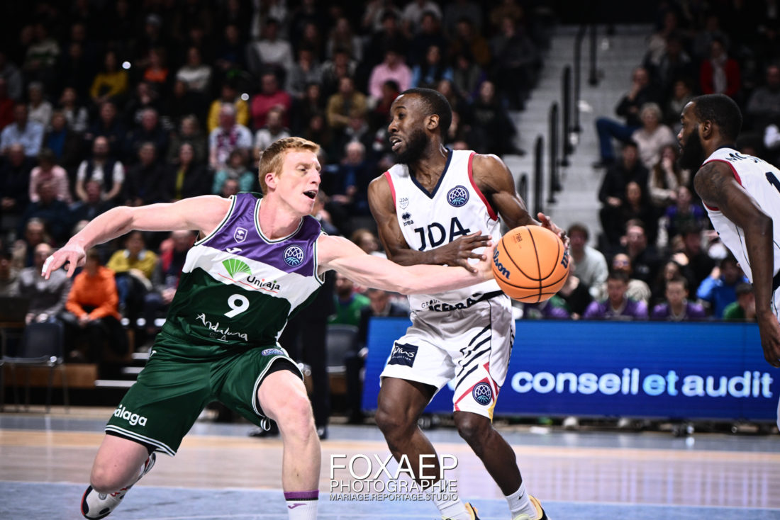JDA BASKET VS UNICAJA – BCL – 30-11-22 — FOXAEP, photographe Bourgogne