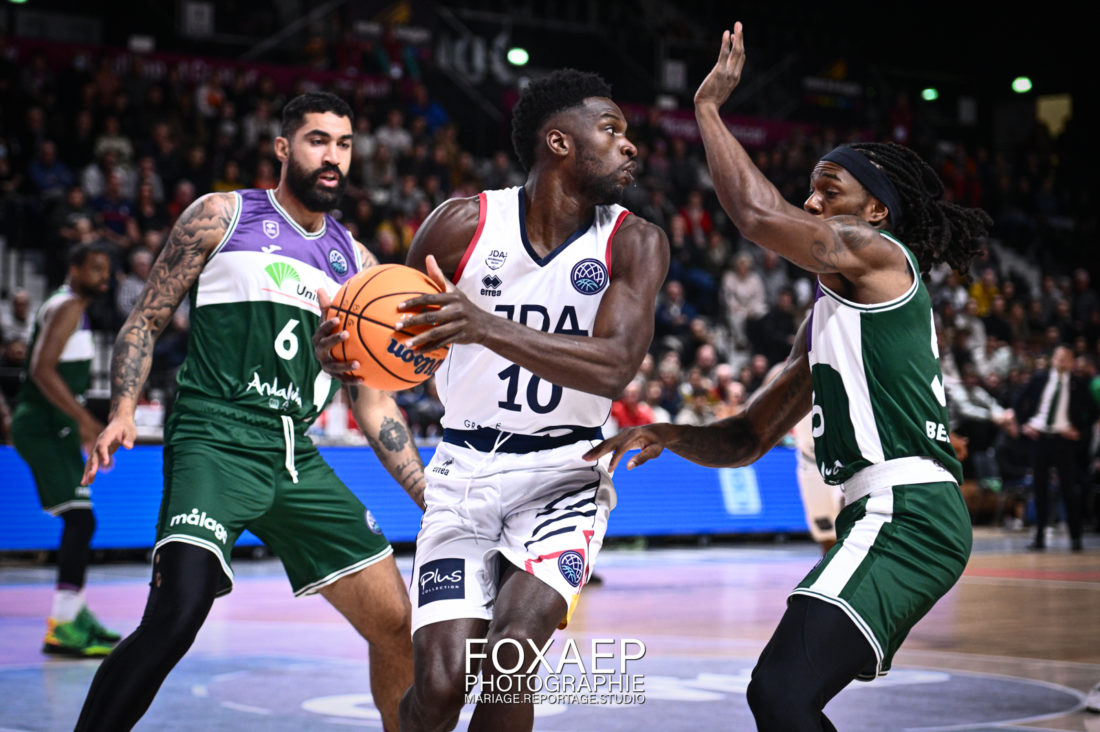 JDA BASKET VS UNICAJA – BCL – 30-11-22 — FOXAEP, photographe Bourgogne