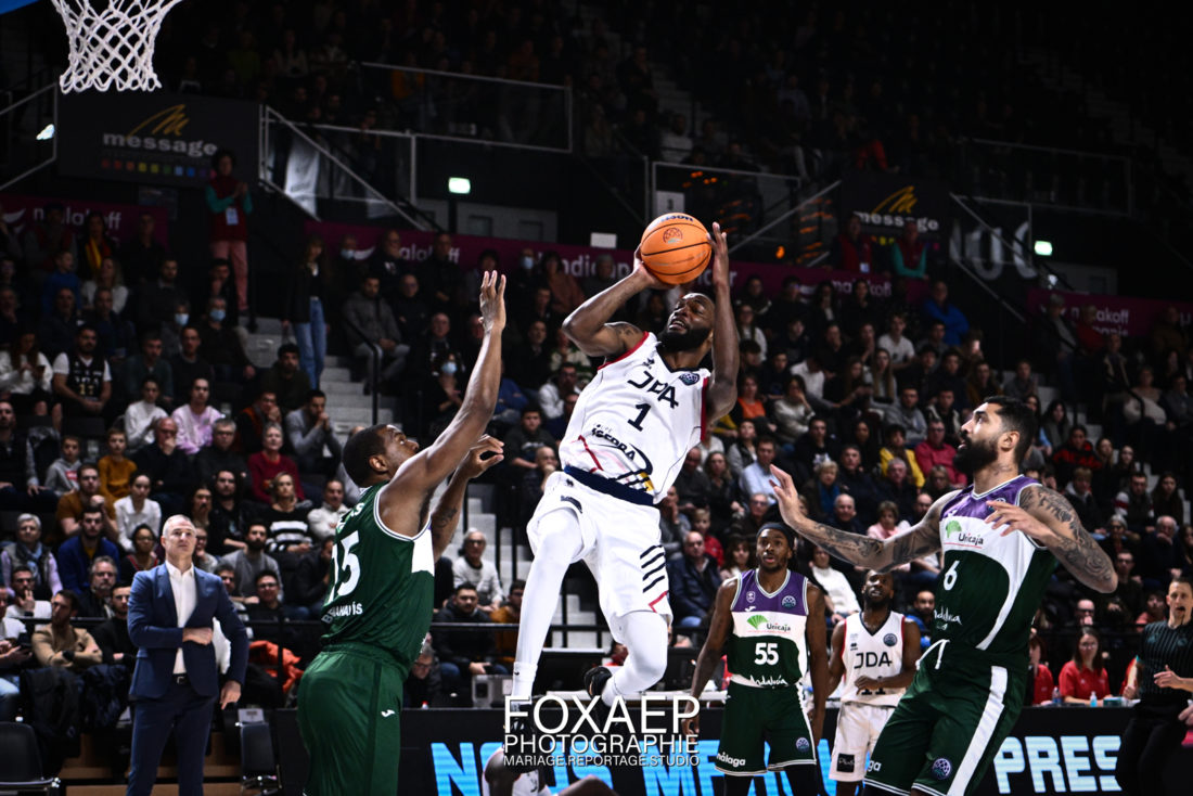 JDA BASKET VS UNICAJA – BCL – 30-11-22 — FOXAEP, photographe Bourgogne