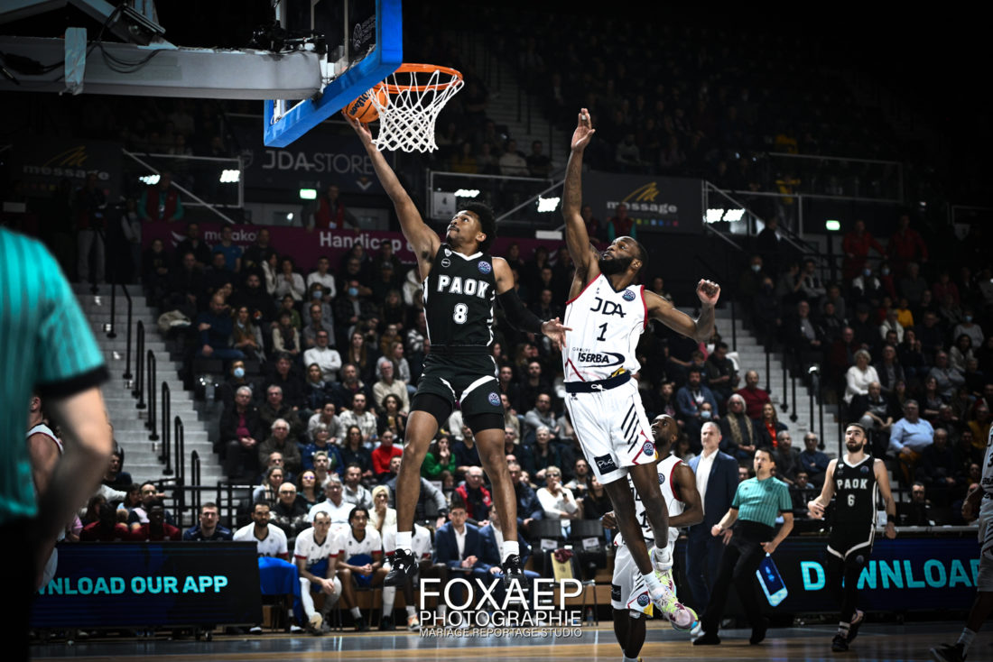 JDA BASKET VS PAOK – BCL – 20-12-22 — FOXAEP, photographe Bourgogne