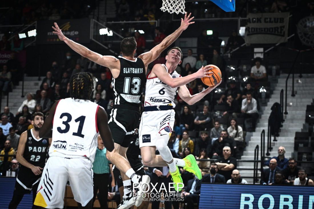 JDA BASKET VS PAOK – BCL – 20-12-22 — FOXAEP, photographe Bourgogne