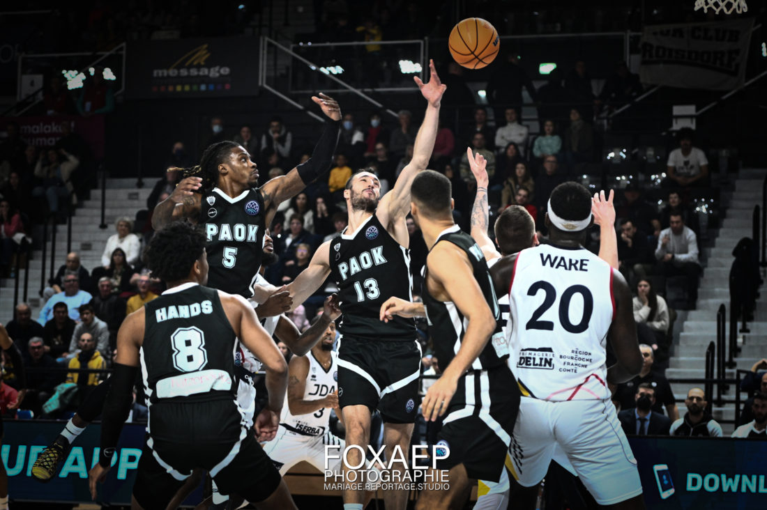 JDA BASKET VS PAOK – BCL – 20-12-22 — FOXAEP, photographe Bourgogne