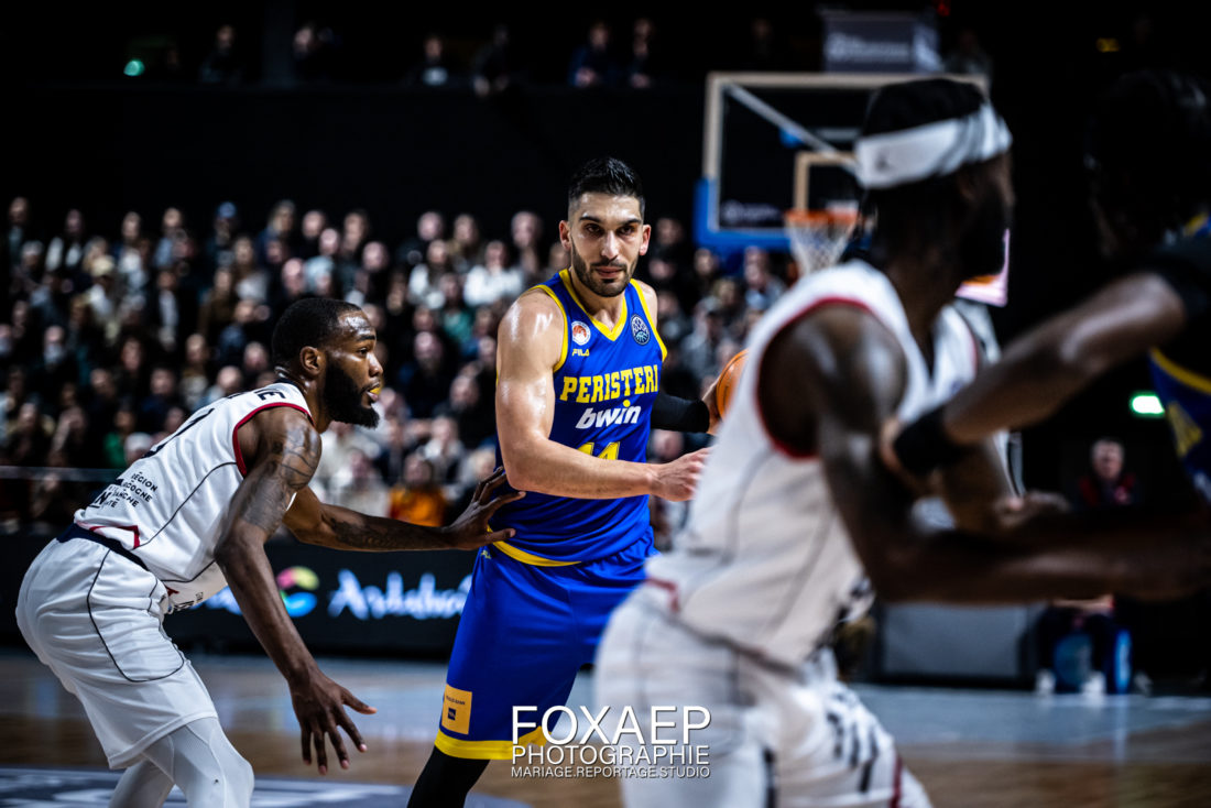 JDA BASKET VS PERISTERI – BCL – 18-01-23 — FOXAEP, photographe Bourgogne