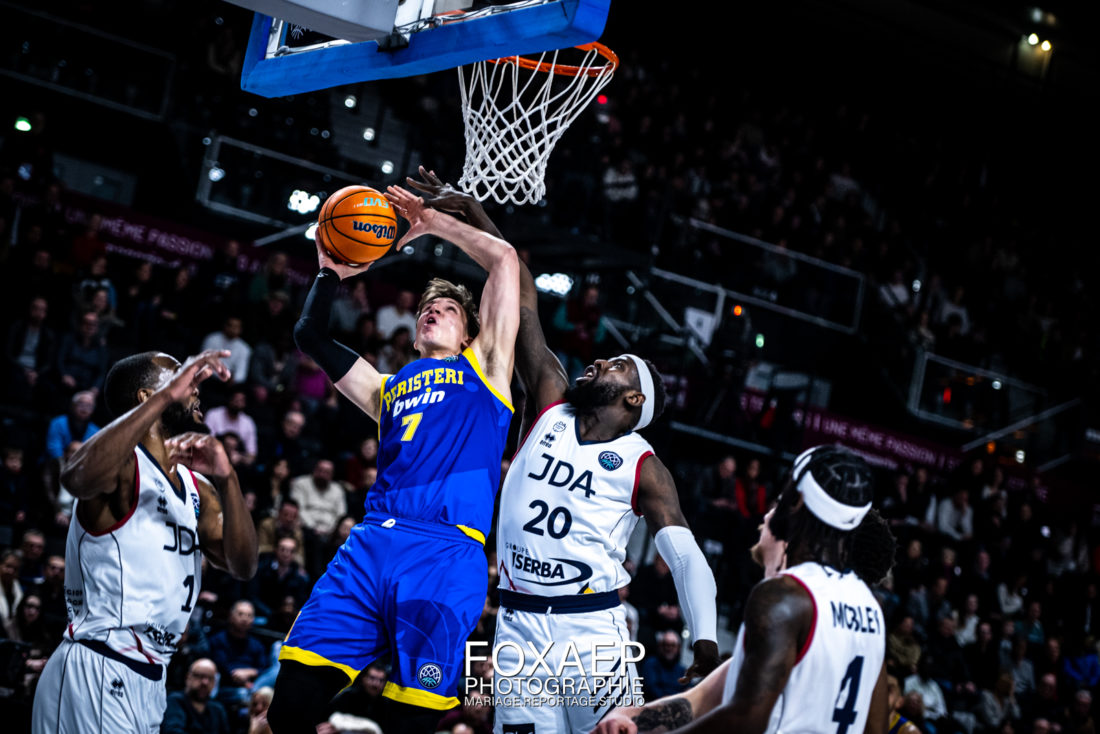 JDA BASKET VS PERISTERI – BCL – 18-01-23 — FOXAEP, photographe Bourgogne