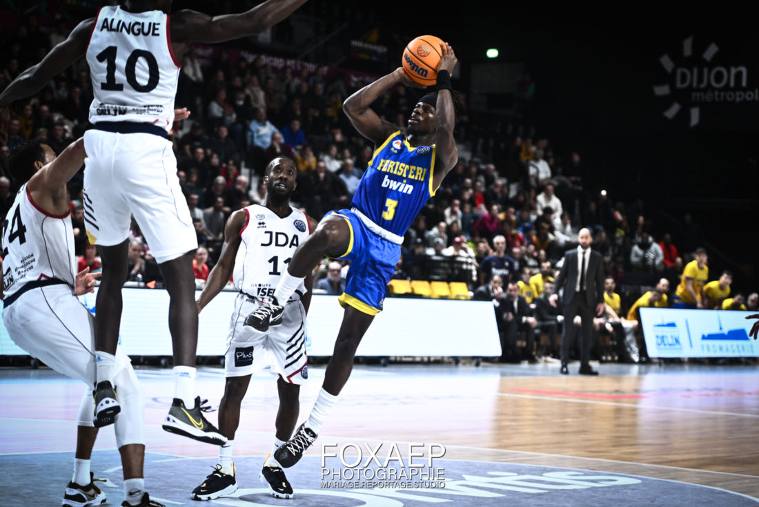 JDA BASKET VS PERISTERI – BCL – 03-01-23 — FOXAEP, photographe Bourgogne