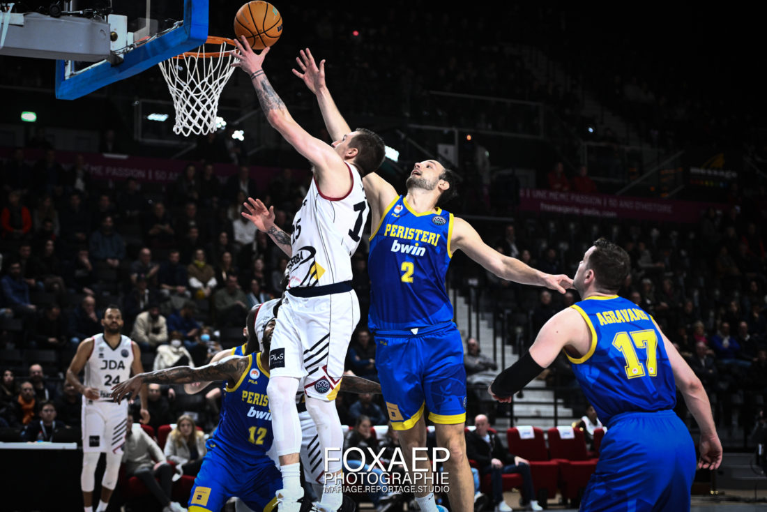JDA BASKET VS PERISTERI – BCL – 03-01-23 — FOXAEP, photographe Bourgogne