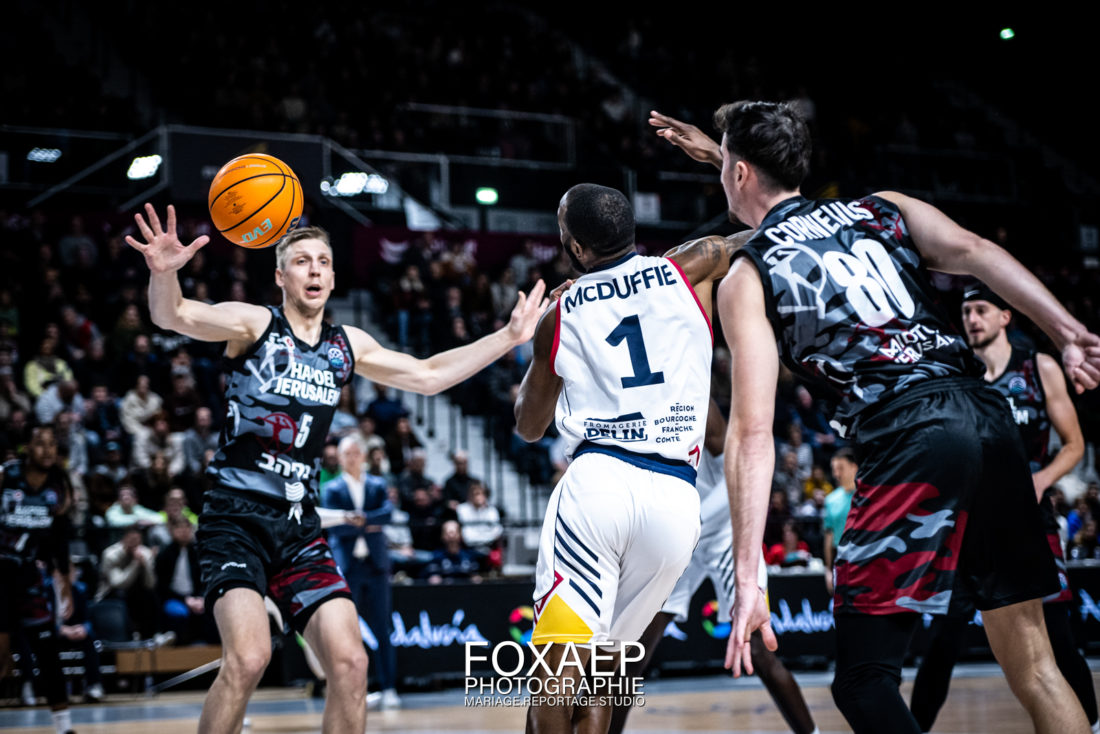 JDA BASKET VS JERUSALEM – BCL – 14-03-23 — FOXAEP, photographe Bourgogne