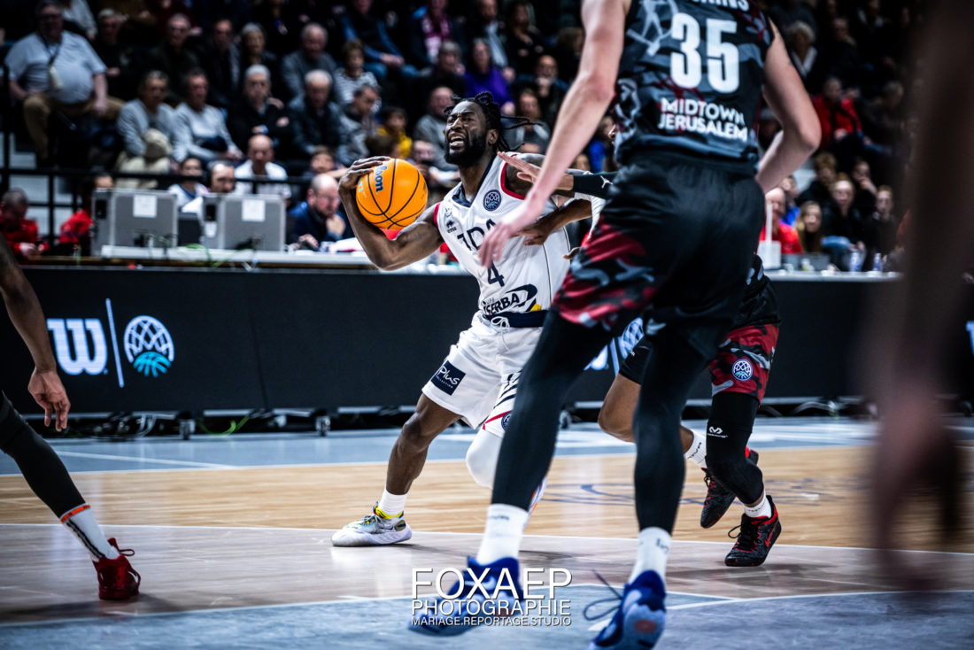 JDA BASKET VS JERUSALEM – BCL – 14-03-23 — FOXAEP, photographe Bourgogne