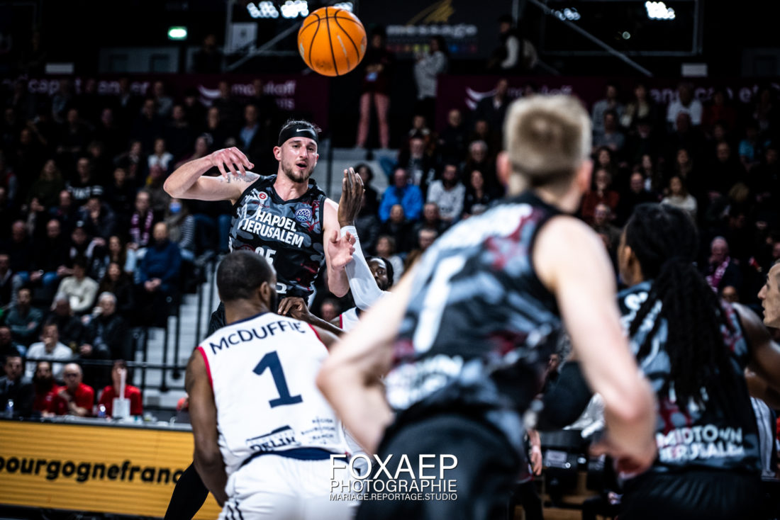 JDA BASKET VS JERUSALEM – BCL – 14-03-23 — FOXAEP, photographe Bourgogne