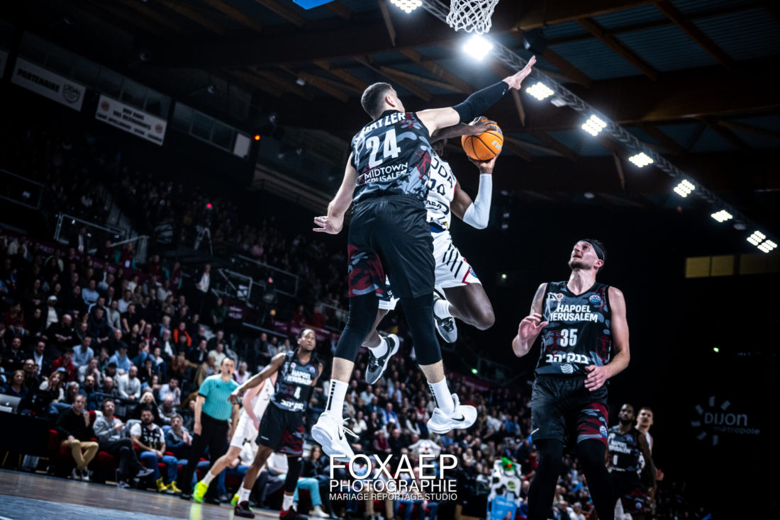 JDA BASKET VS JERUSALEM – BCL – 14-03-23 — FOXAEP, photographe Bourgogne