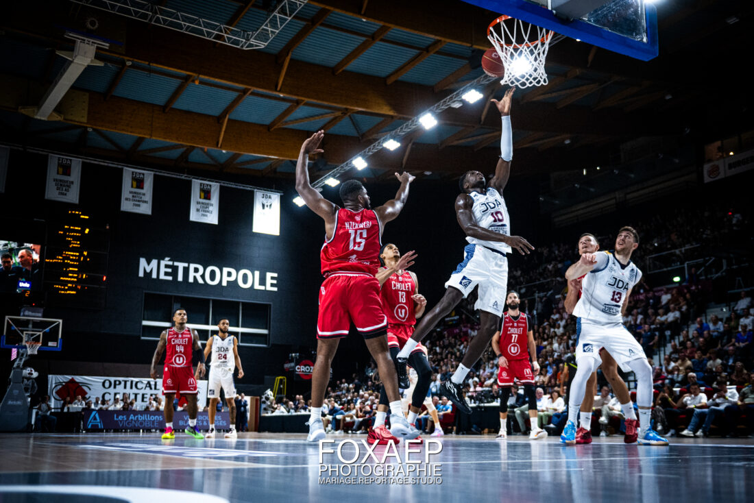 JDA BASKET VS CHOLET – 24-09-23 — FOXAEP, photographe Bourgogne