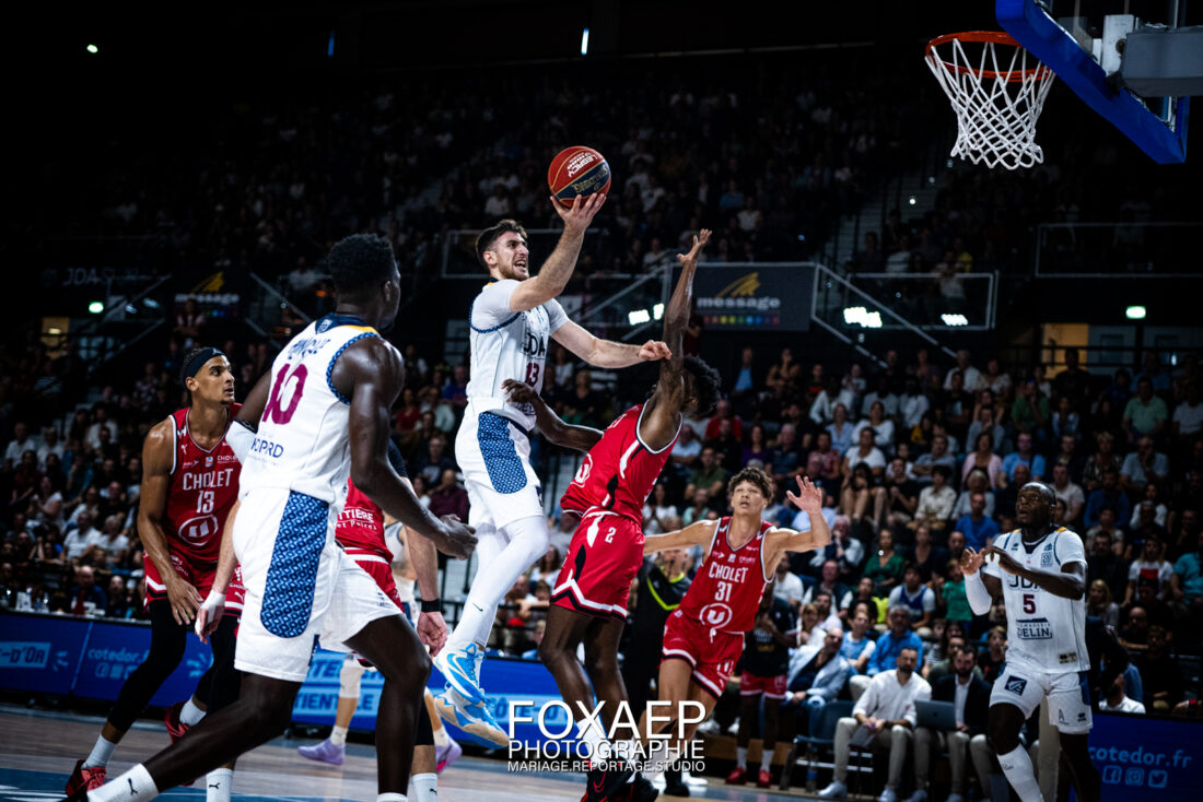 JDA BASKET VS CHOLET – 24-09-23 — FOXAEP, photographe Bourgogne