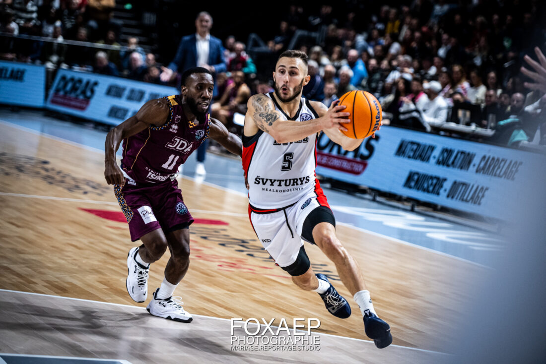 BCL – JDA BASKET VS VILNIUS – 18-10-23 — FOXAEP, photographe Bourgogne