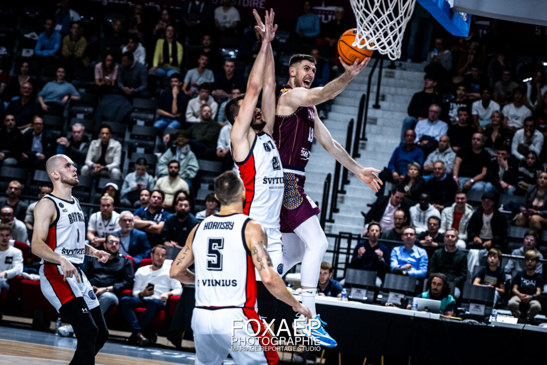 BCL – JDA BASKET VS VILNIUS – 18-10-23 — FOXAEP, photographe Bourgogne
