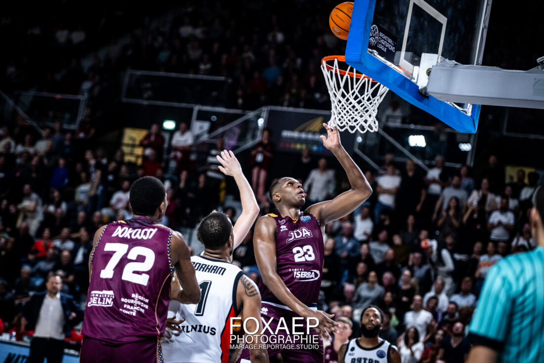 BCL – JDA BASKET VS VILNIUS – 18-10-23 — FOXAEP, photographe Bourgogne