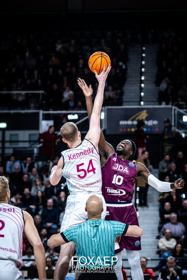 BCL – JDA BASKET VS TELEKOM BONN 07-02-24 — FOXAEP, photographe Bourgogne