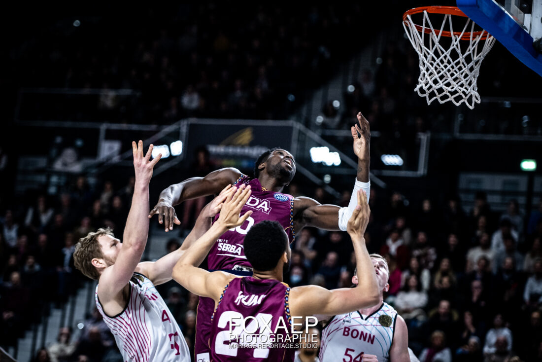 BCL – JDA BASKET VS TELEKOM BONN 07-02-24 — FOXAEP, photographe Bourgogne