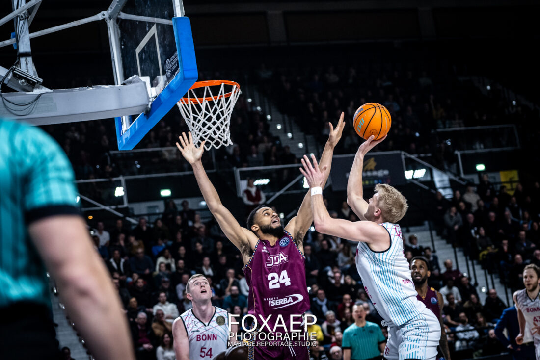 BCL – JDA BASKET VS TELEKOM BONN 07-02-24 — FOXAEP, photographe Bourgogne