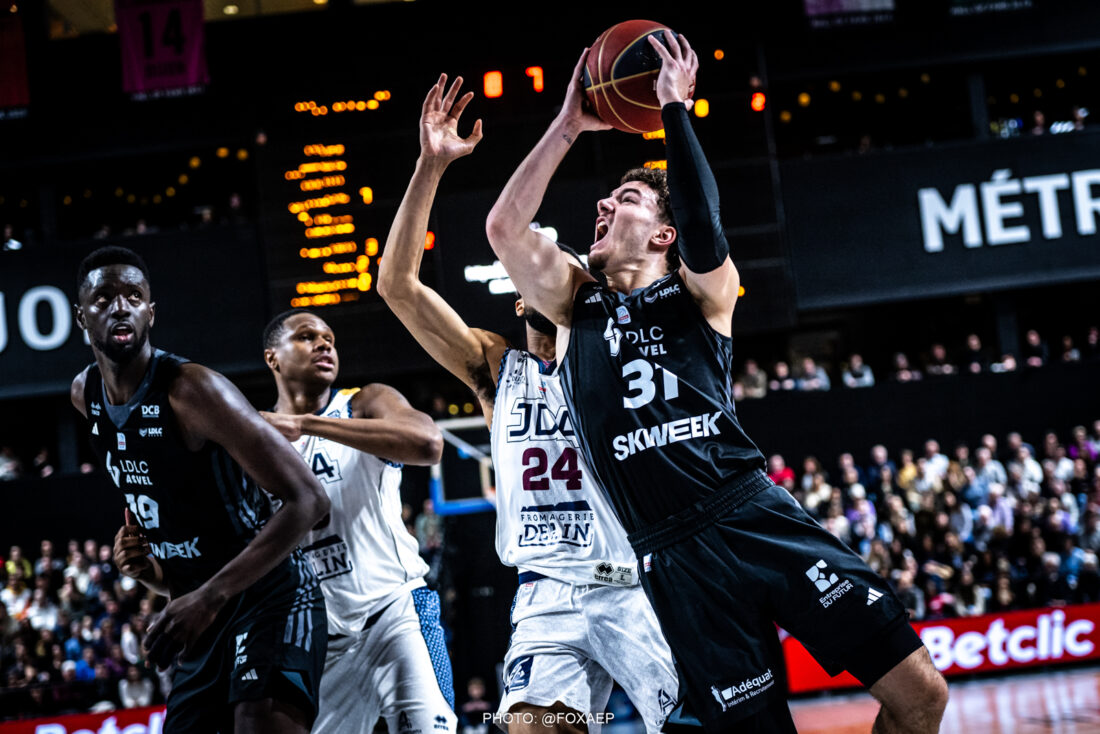 JDA DIJON – ASVEL 03-03-24 — FOXAEP, photographe Bourgogne