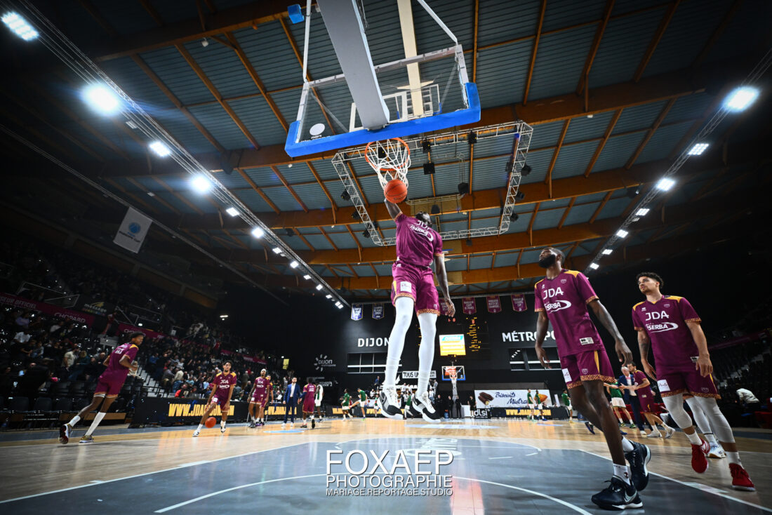 JDA DIJON – BC TREPCA – EUROPE CUP-09-10-24 — FOXAEP, photographe Bourgogne
