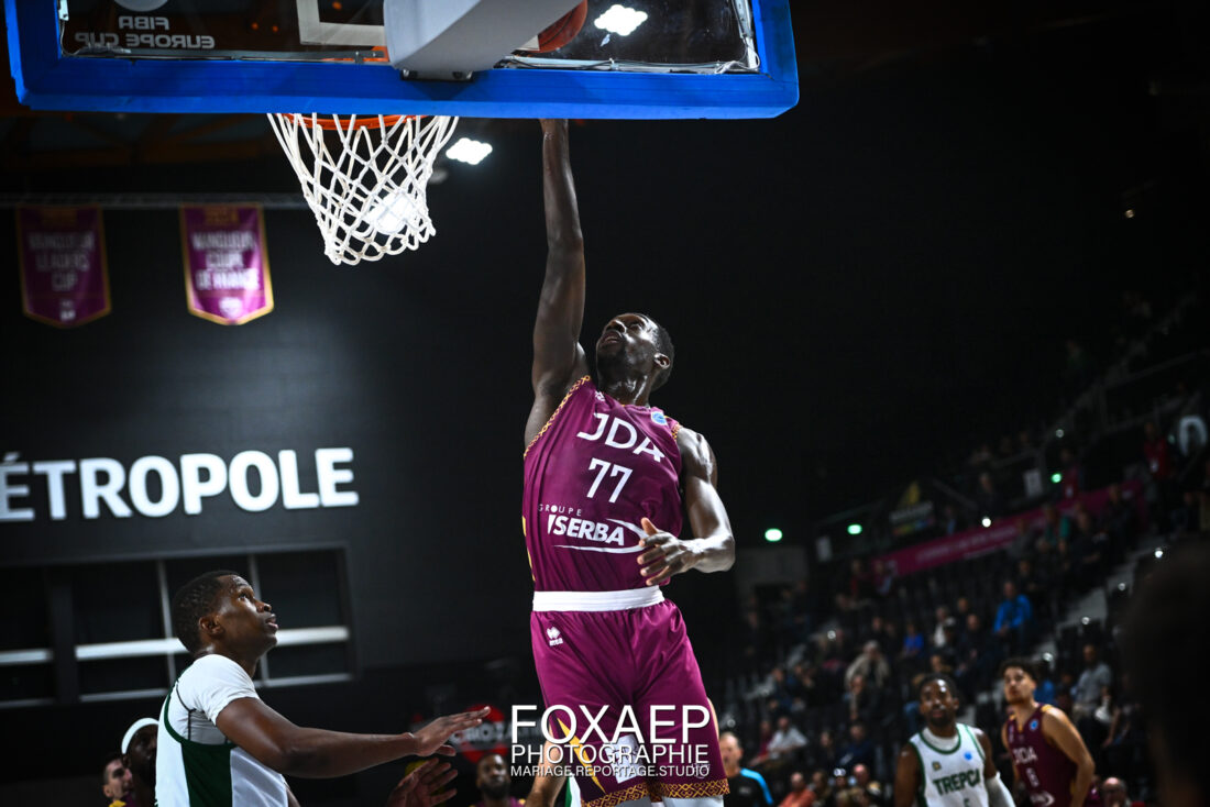 JDA DIJON – BC TREPCA – EUROPE CUP-09-10-24 — FOXAEP, photographe Bourgogne