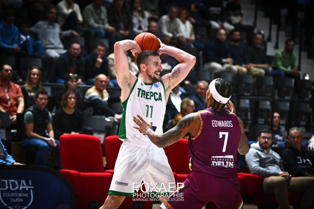 JDA DIJON – BC TREPCA – EUROPE CUP-09-10-24 — FOXAEP, photographe Bourgogne