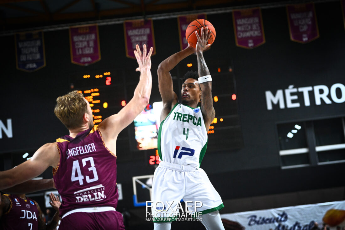 JDA DIJON – BC TREPCA – EUROPE CUP-09-10-24 — FOXAEP, photographe Bourgogne