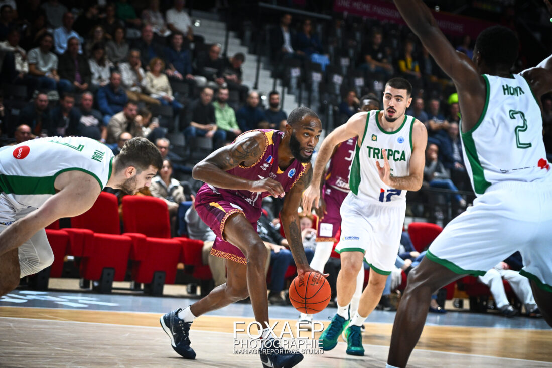 JDA DIJON – BC TREPCA – EUROPE CUP-09-10-24 — FOXAEP, photographe Bourgogne