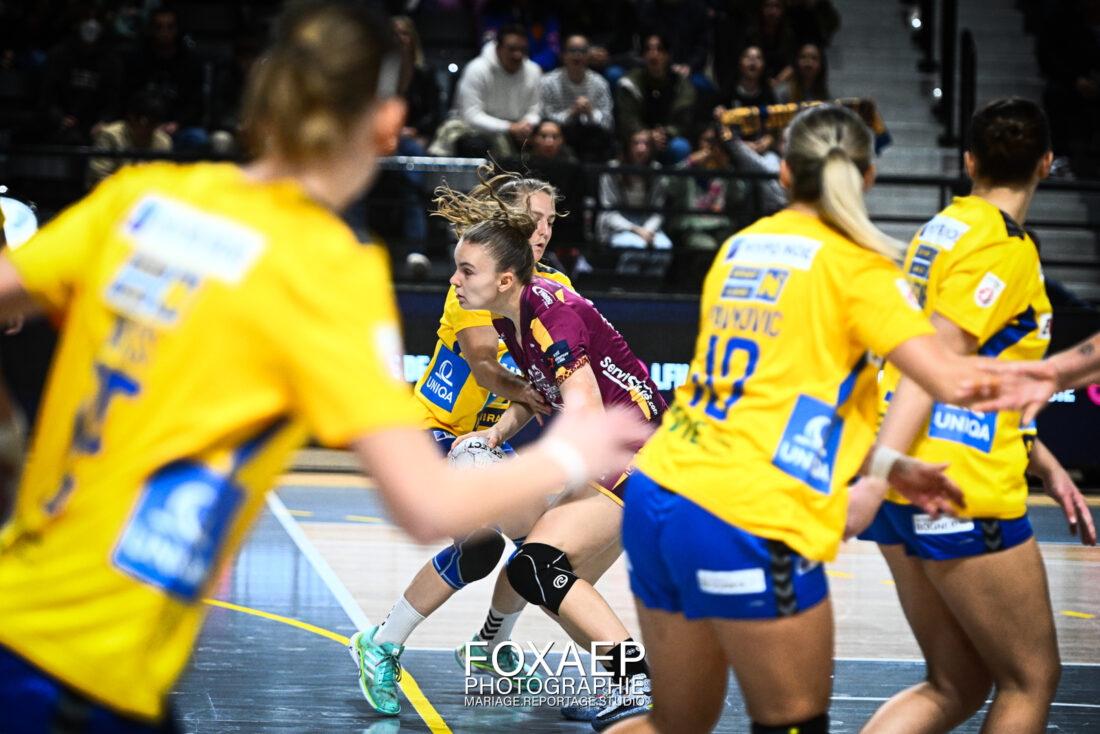 JDA HANDBALL vs HYPO NIEDERÖSTERREICH 05-10-24 — FOXAEP, photographe Bourgogne